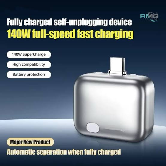 CharginSmart g Protector 140W USB-C Auto Stop Charger Adapter for Phone, Tablet, Laptop & Power Bank